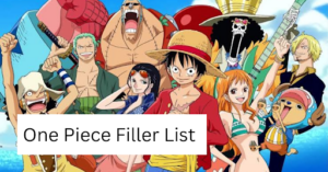 One piece filler list